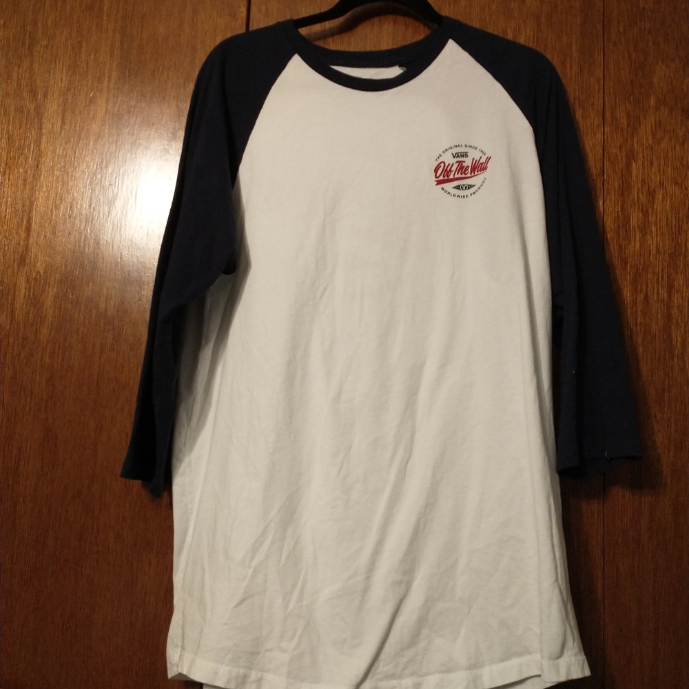 Men's Vans Baseball style tshirt